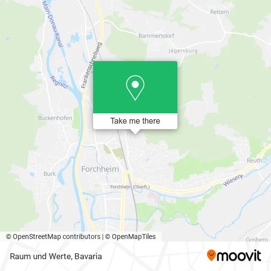 Карта Raum und Werte