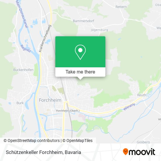 Schützenkeller Forchheim map