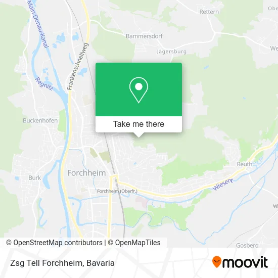 Карта Zsg Tell Forchheim