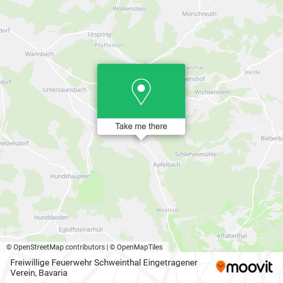 Freiwillige Feuerwehr Schweinthal Eingetragener Verein map