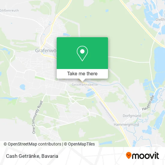 Карта Cash Getränke