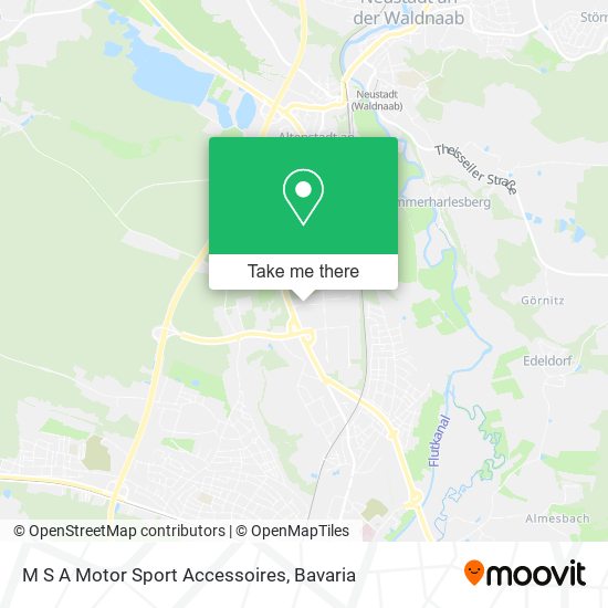 M S A Motor Sport Accessoires map
