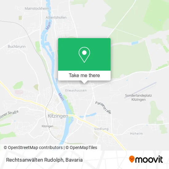 Карта Rechtsanwälten Rudolph