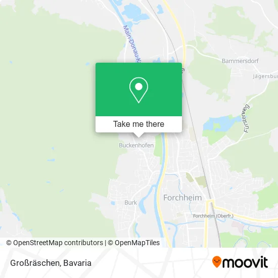 Карта Großräschen