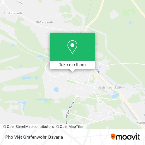 Phở Việt Grafenwöhr map