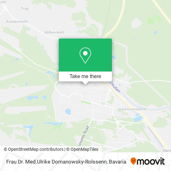 Frau Dr. Med.Ulrike Domanowsky-Rolssenn map