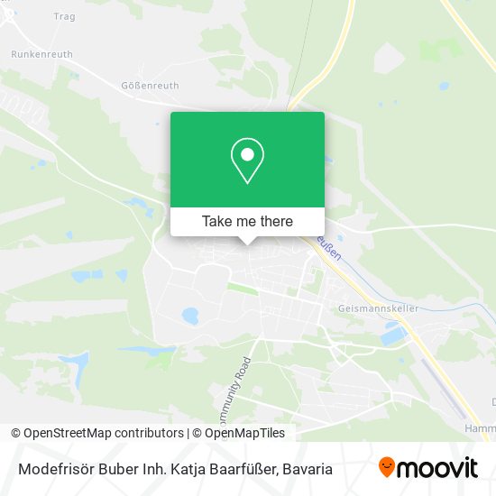 Карта Modefrisör Buber Inh. Katja Baarfüßer