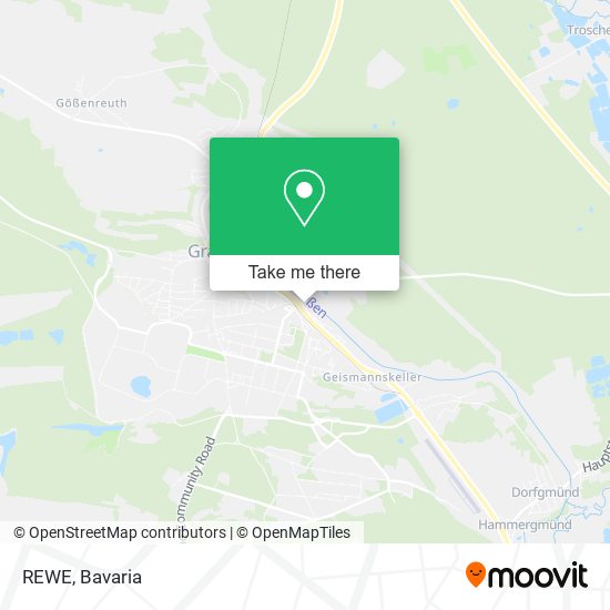 REWE map