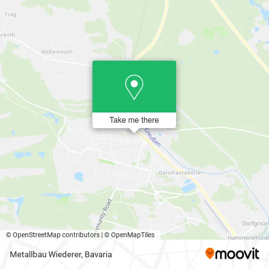 Карта Metallbau Wiederer