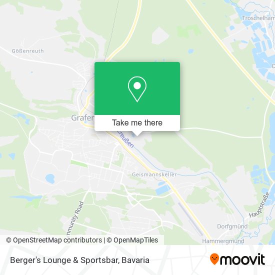 Berger's Lounge & Sportsbar map