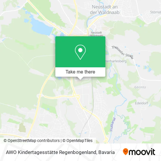 Карта AWO Kindertagesstätte Regenbogenland