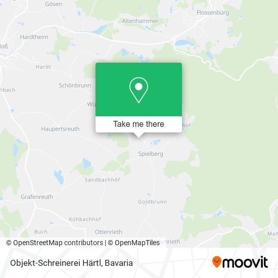 Objekt-Schreinerei Härtl map
