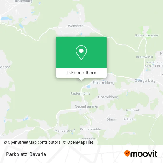 Карта Parkplatz