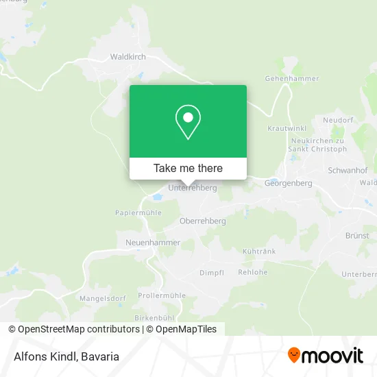 Карта Alfons Kindl