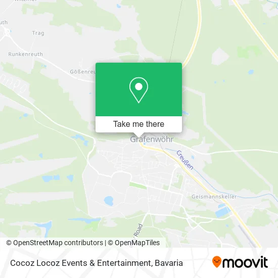 Карта Cocoz Locoz Events & Entertainment