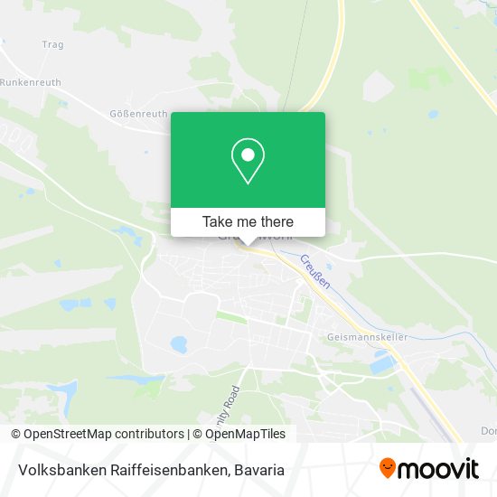 Volksbanken Raiffeisenbanken map