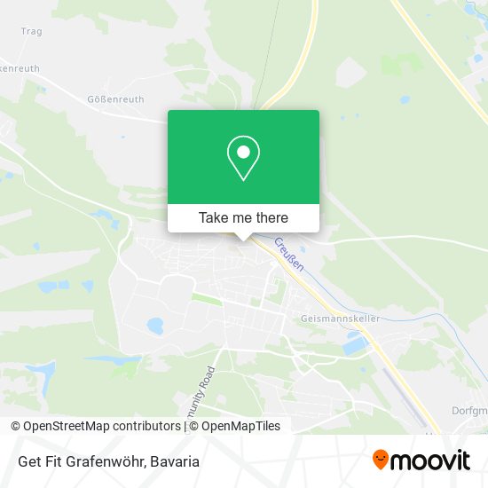 Get Fit Grafenwöhr map