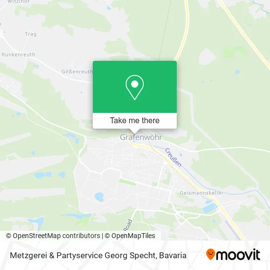Карта Metzgerei & Partyservice Georg Specht