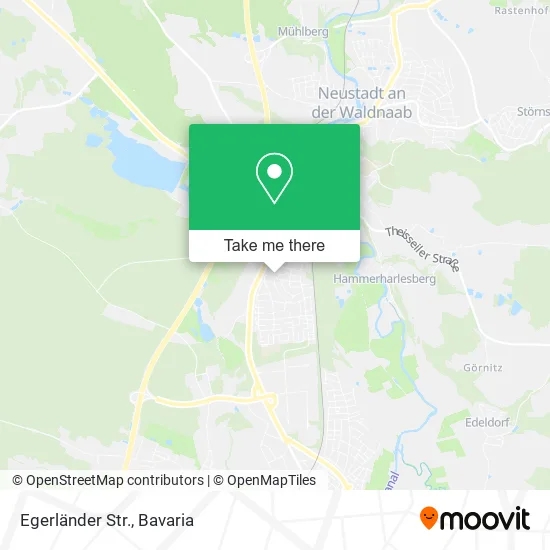 Карта Egerländer Str.