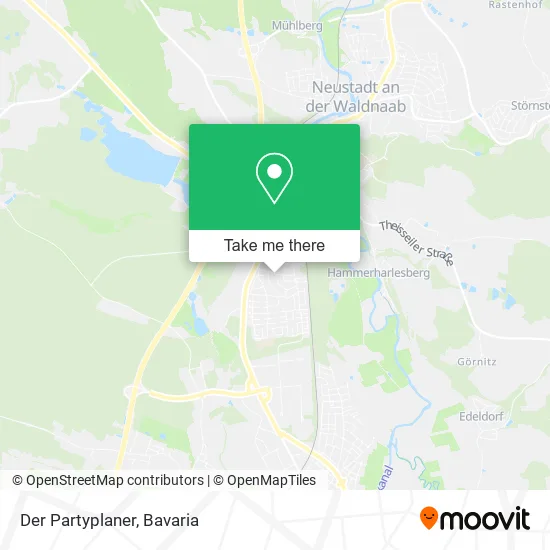 Карта Der Partyplaner
