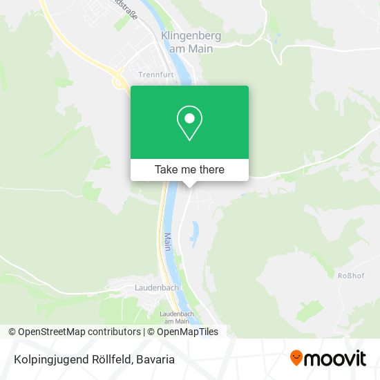 Kolpingjugend Röllfeld map