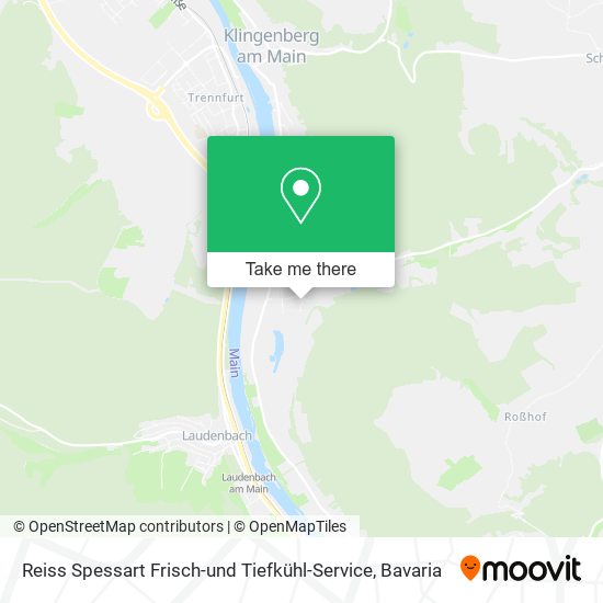 Reiss Spessart Frisch-und Tiefkühl-Service map