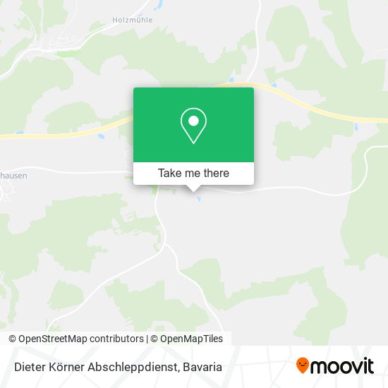 Dieter Körner Abschleppdienst map