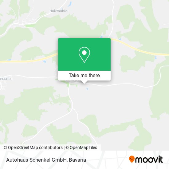 Autohaus Schenkel GmbH map
