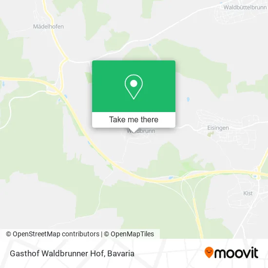 Карта Gasthof Waldbrunner Hof