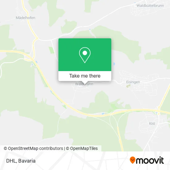 Карта DHL