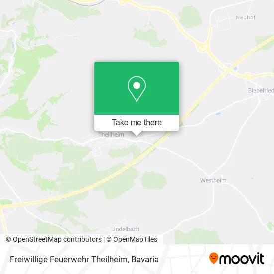 Карта Freiwillige Feuerwehr Theilheim