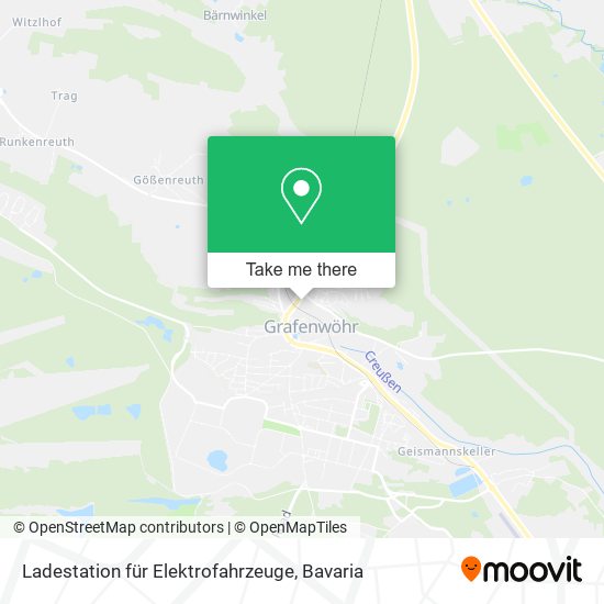 Ladestation für Elektrofahrzeuge map