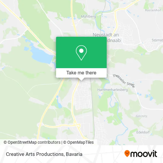 Карта Creative Arts Productions