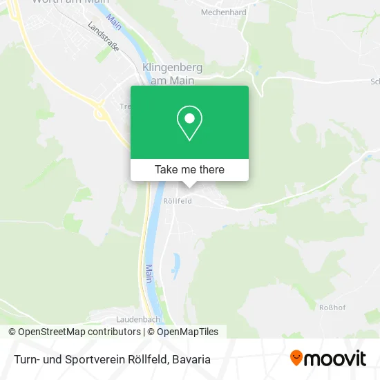 Карта Turn- und Sportverein Röllfeld