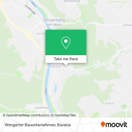 Wengerter Bauunternehmen map