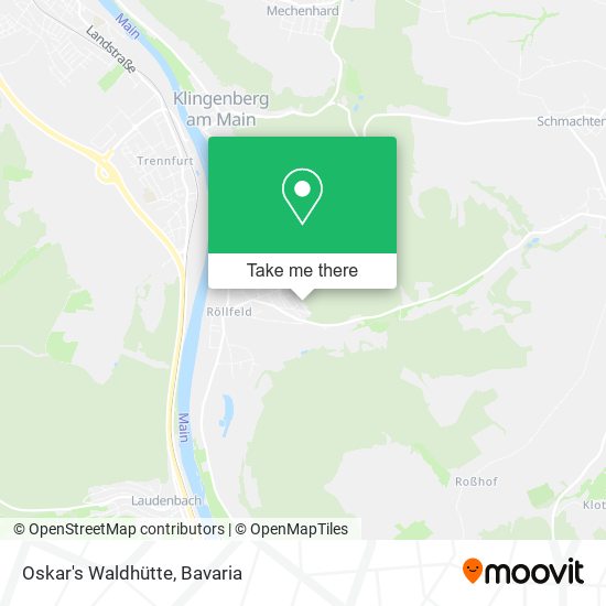 Oskar's Waldhütte map