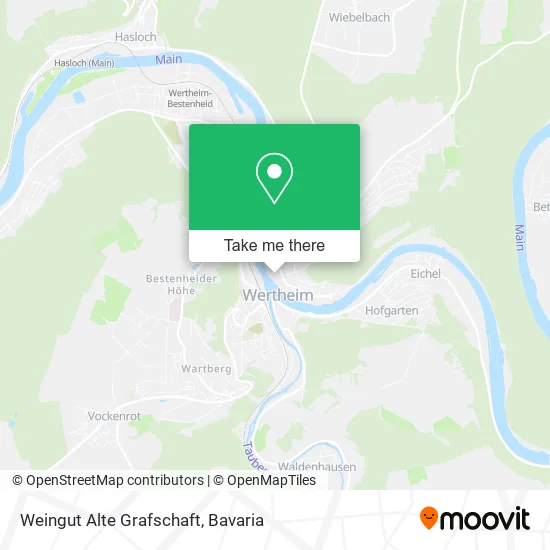 Карта Weingut Alte Grafschaft