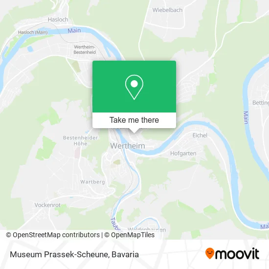 Карта Museum Prassek-Scheune
