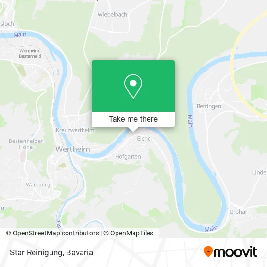 Карта Star Reinigung