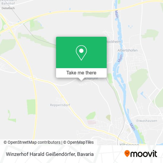 Winzerhof Harald Geißendörfer map