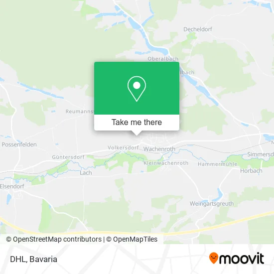 Карта DHL