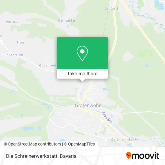 Карта Die Schreinerwerkstatt