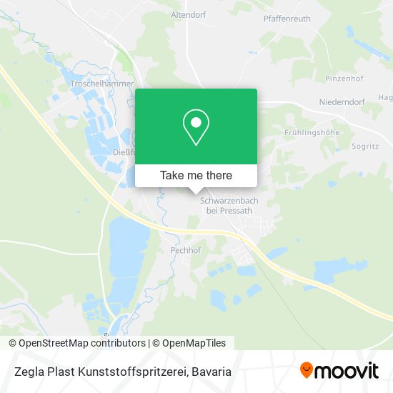 Zegla Plast Kunststoffspritzerei map