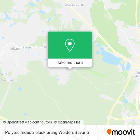 Карта Polytec Industrielackierung Weiden