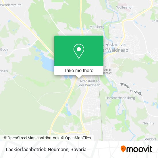 Lackierfachbetrieb Neumann map
