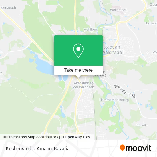 Карта Küchenstudio Amann