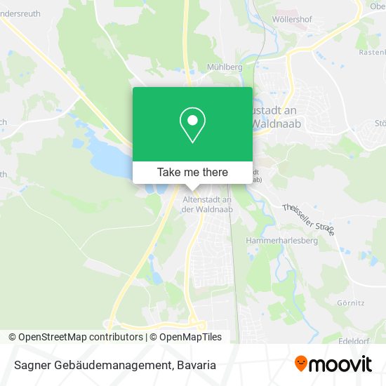 Sagner Gebäudemanagement map