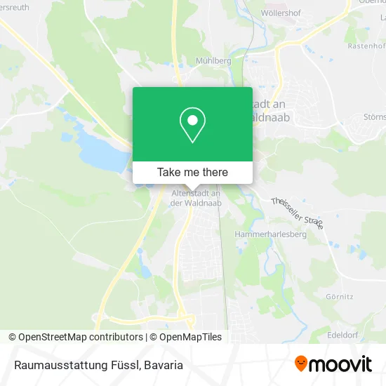 Карта Raumausstattung Füssl