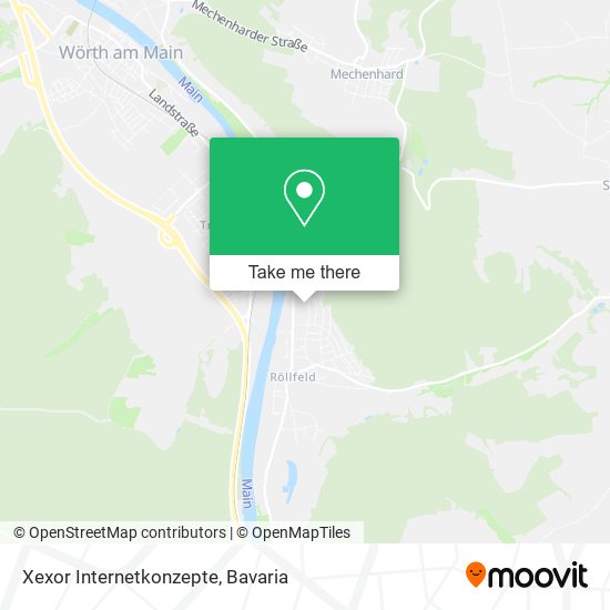 Карта Xexor Internetkonzepte