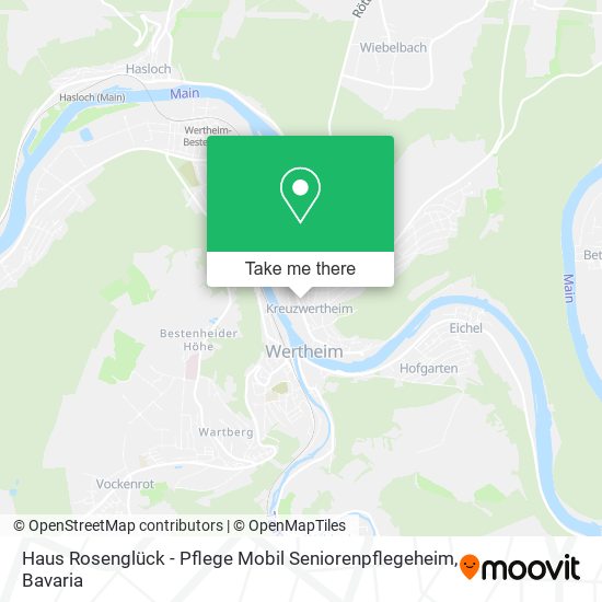 Haus Rosenglück - Pflege Mobil Seniorenpflegeheim map
